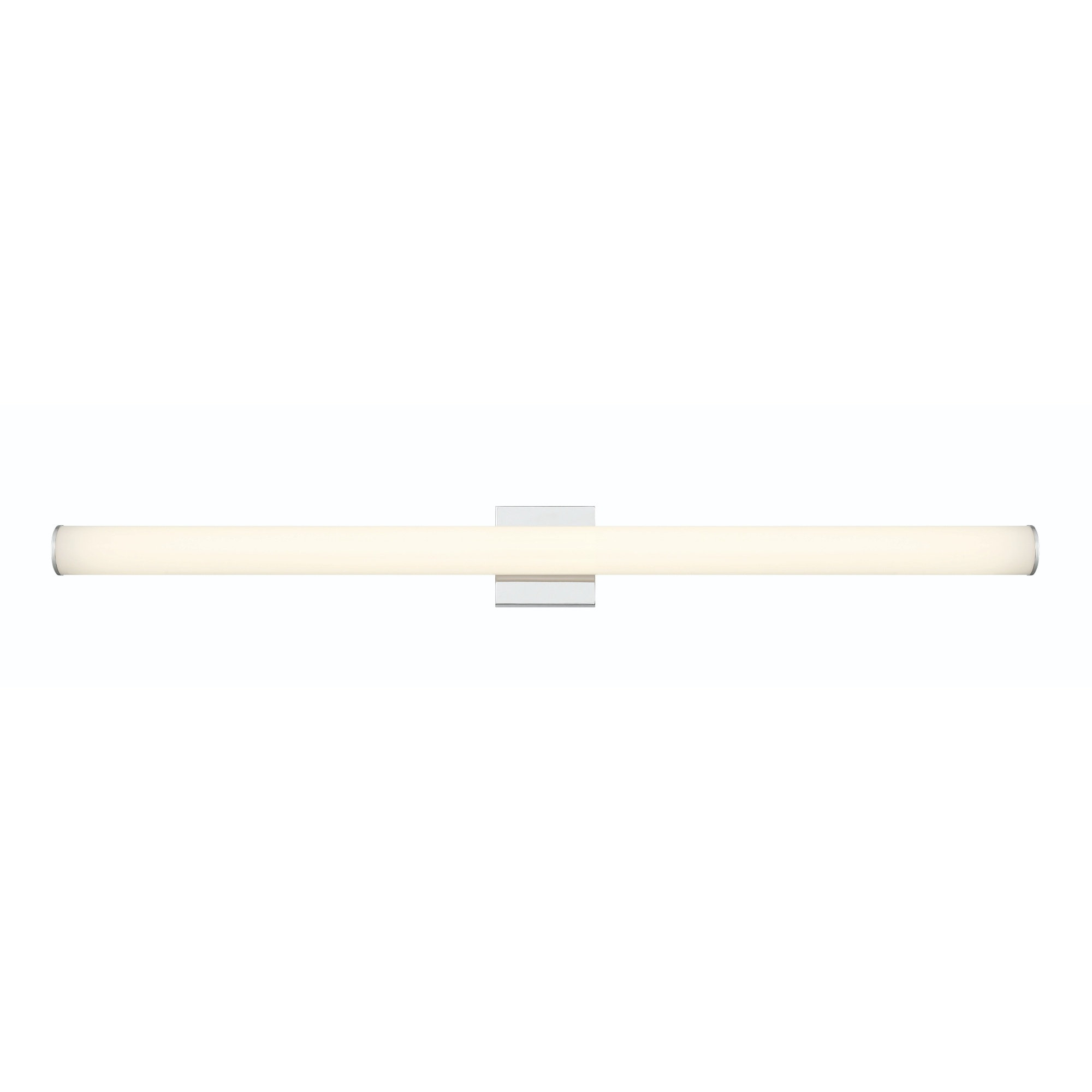 Stepridge Round 27W Vanity Light, 2.5'' H x 48'' W x 2.5'' D, Chrome