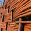 Abduel Willow Bunch Weave Hurdle Fence Panel 6ft X 6ft