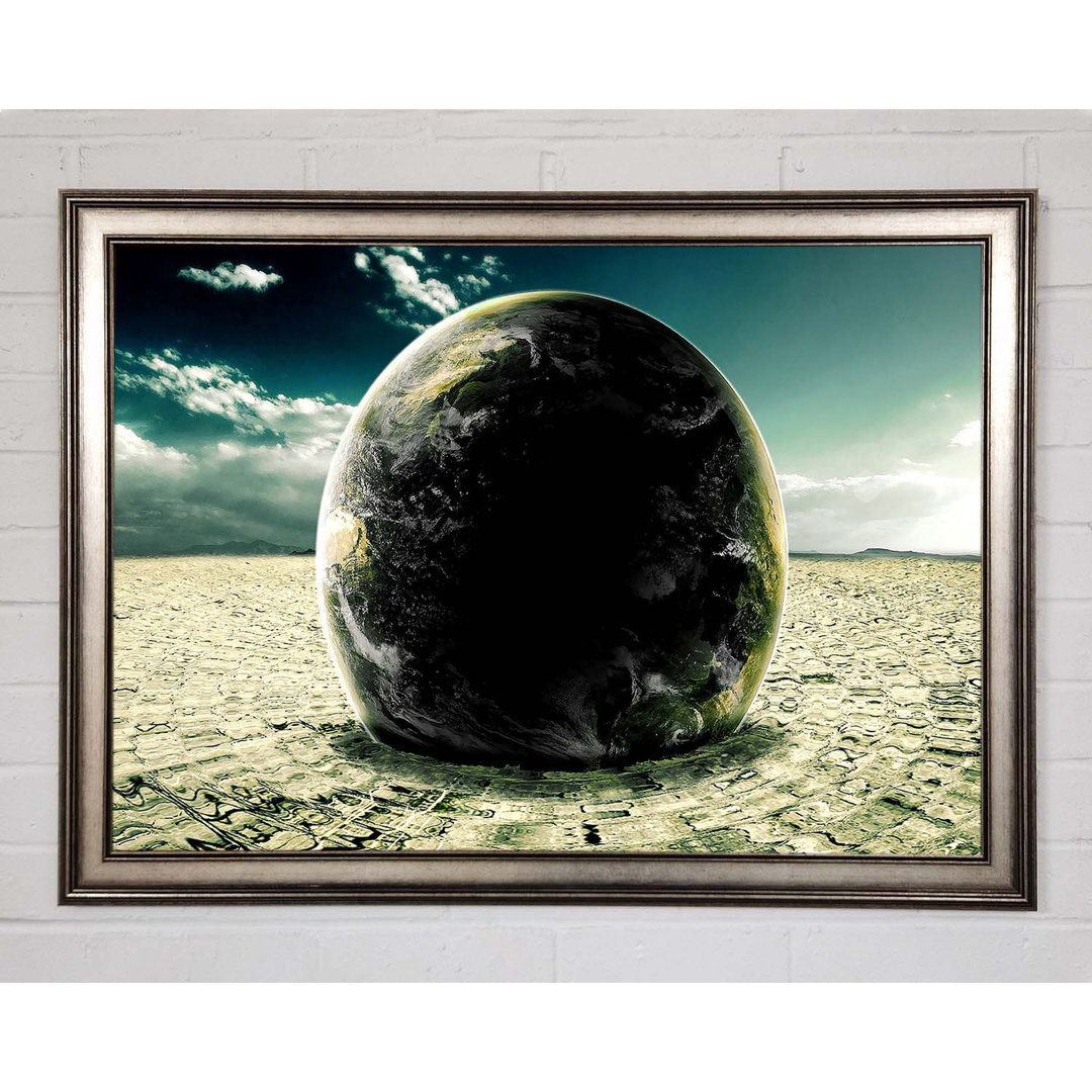 Earth Ripples - Einzelner Bilderrahmen Kunstdrucke