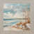 Papier avec cadre photo simple beige