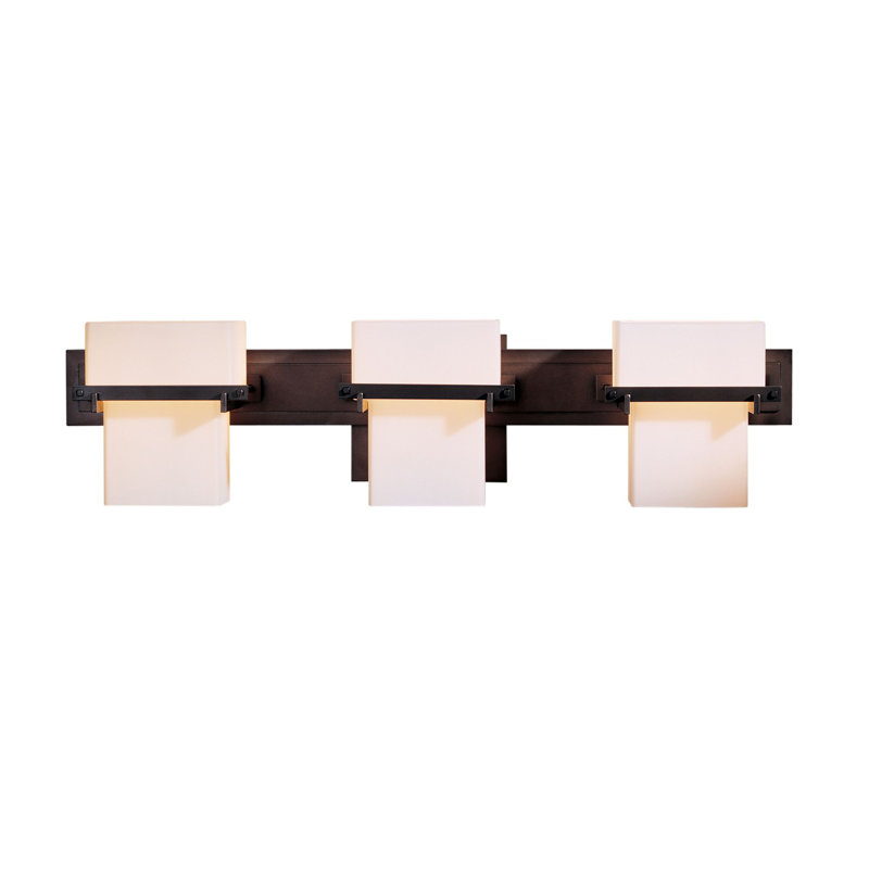 Kakomi 3 Light Sconce, Dark Smoke