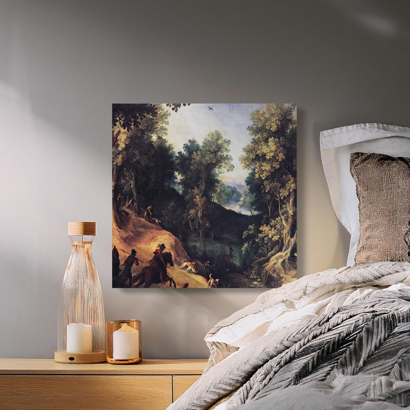 Merryman Wrapped Canvas Print Set, 16x16