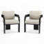 Fauteuil avec cadre en bois massif-376240900-376240903