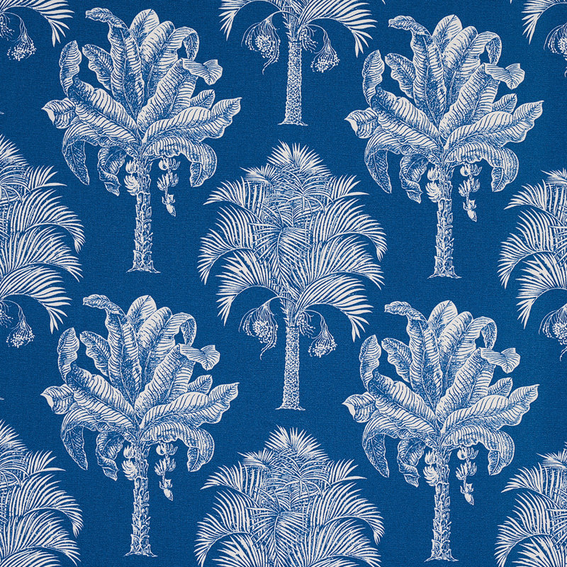 Grand Palms Indoor/Outdoor Fabric, Navy