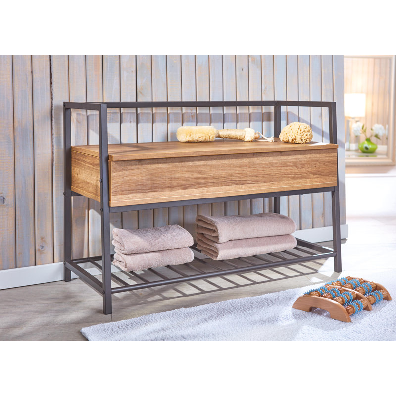 10 Pair Shoe Rack, Oak