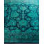 Tapis bleu marine noué à la main de conception unique Holsworth