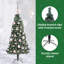 Artificial Pre-lit Christmas Tree with Ball Set-1964117821-1964117792