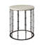 Astor Side Table With Stone Top