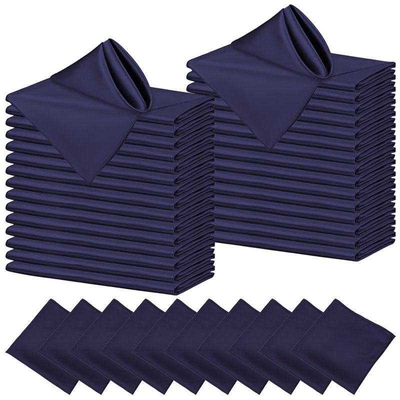 Polyester No Pattern Napkin