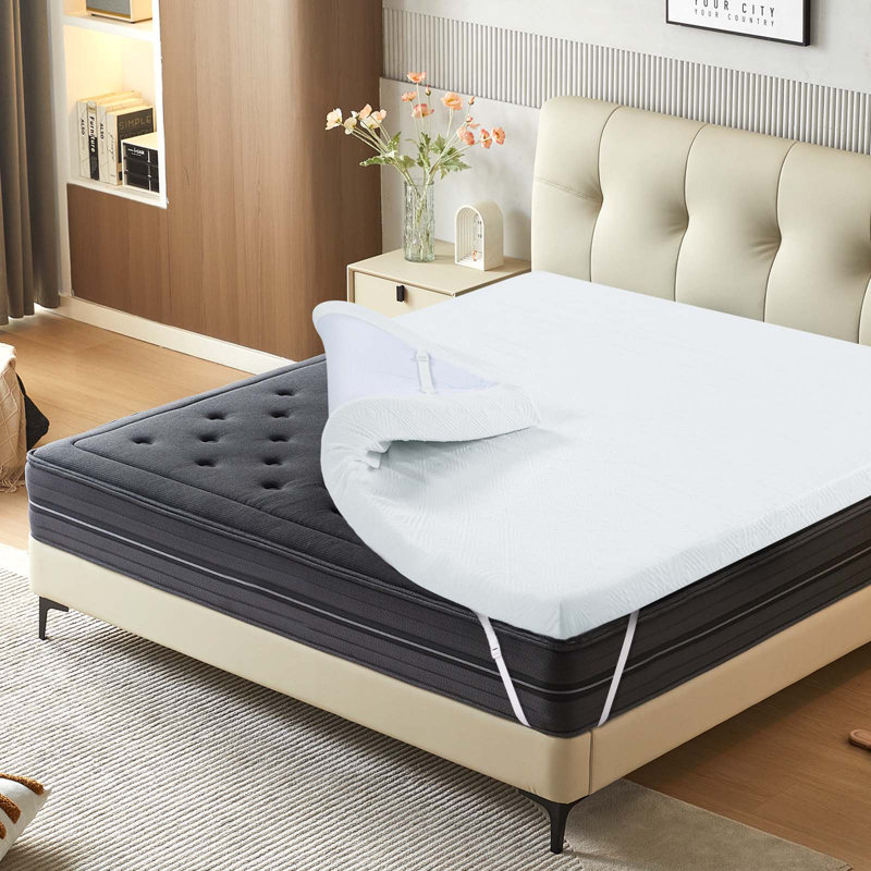 Surmatelas en mousse viscoélastique 2 ", Lit double