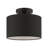 Vipta 1-Light 10" Semi Flush Mount