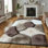 Abiola Geometric Shag Area Rug