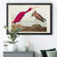 Scarlet ibis - reproduction d'art sur toile-1648441116-1648441119