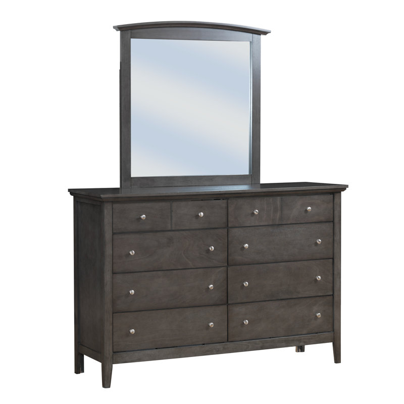 Lyons 58'' W 8 - Drawer Dresser, Gray