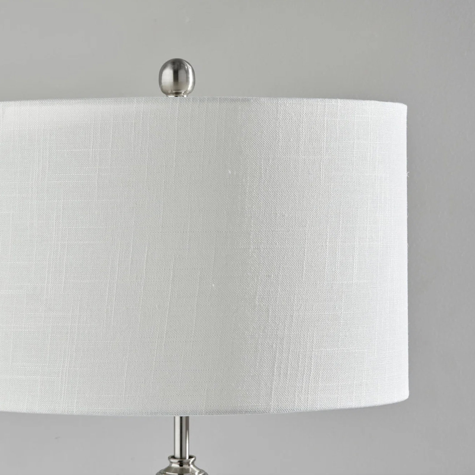 Elita Bedside Lamp, Brushed Steel
