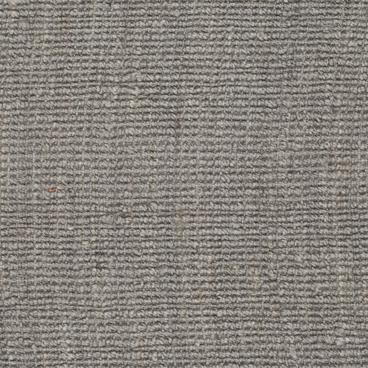 Alda Light Gray Hand-Woven Jute Rug, Rectangle 6' x 9'
