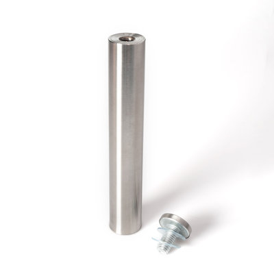 For PVC, Glass and Acrylic Sign Standoff Wall Anchors and Screws 100 Piece Commercial Space Pack