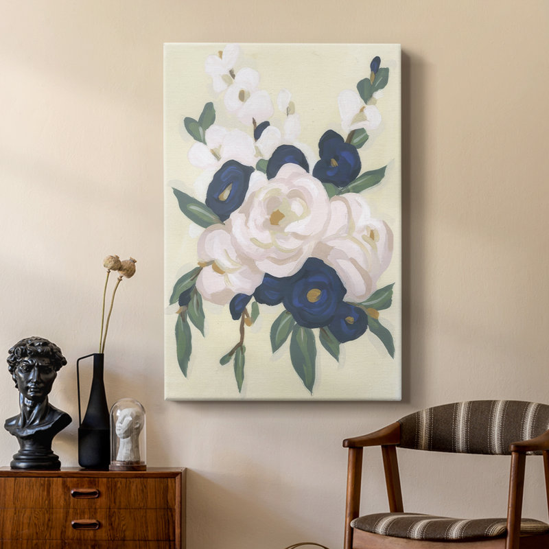 Garden Party Bouquet I - Gallery Cavas, H 27 po x l 18 po
