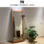 Miroirs pleine longueur rectangulaires en bois massif