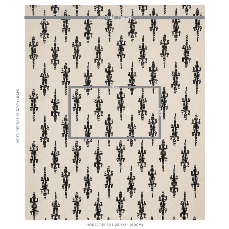 Baracoa Embroidery Fabric, Black