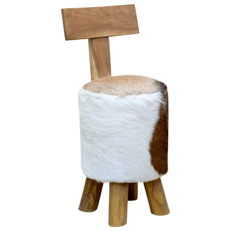 McMullen Solid Wood Accent Stool