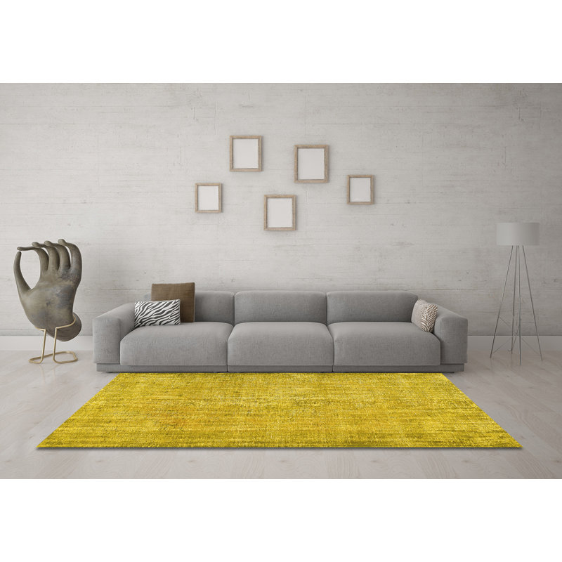 Elijames Performance Indoor Rug, Square 5'