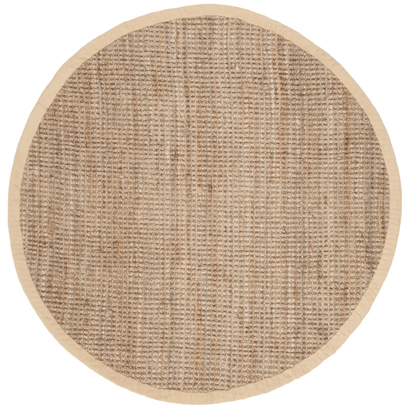 Jute / Sisal Hand Woven Area Rug, Round 152 cm