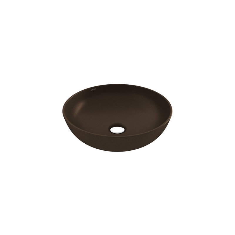 Sottile Slim Line Countertop Basin - 38cm, Matte Bronze