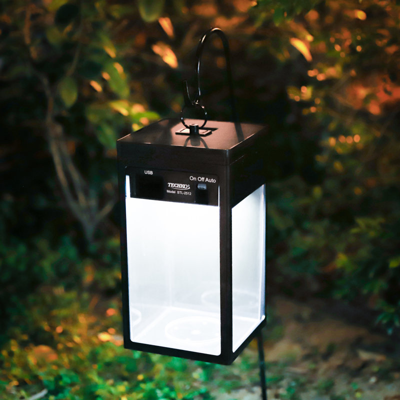 Solar 12.84'' Candle Modern Hanging Lantern