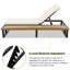 Chaise longue d'extérieur avec table d'appoint-1887113113