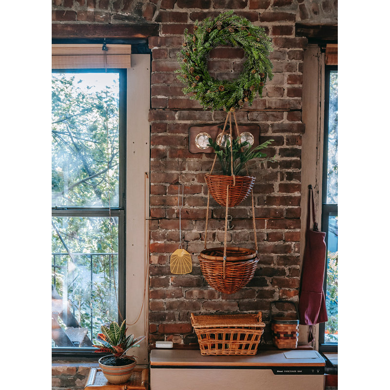 Faux Birch Silk 25'' Wreath