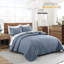 Courtepointe, courtepointe légère pour l'été en microfibre ultra-douce de style moderne, ensemble de couvre-lit matelassé à motif de nuages 2 pièces (1 courtepointe et 1 taie décorative)-103708849-103708850