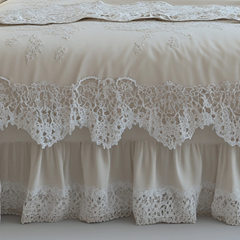 European Lace Bed Skirt