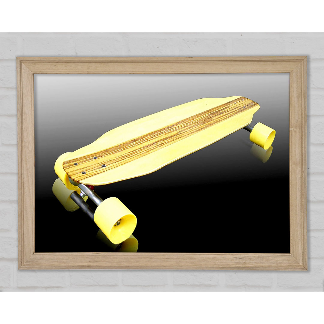 Retro Skateboard - Druck