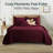 Embossed Quilted Bedspread Set – Ultra Soft Microfiber Coverlet With Pillow Shams, Hotel-Style Bedding For All Beds-123213635-123213634