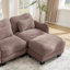 Canapé en L Chenille-48270107