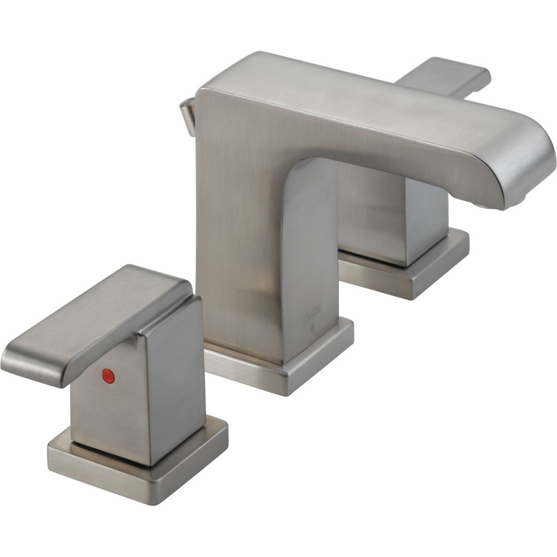 Urban - Arzo Widespread Bathroom Faucet with Drain Assembly, Brilliance Stainless