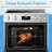 Lanbo 30 Inch 5.9 Cu.ft. Freestanding Electric Convection Range with Air Fry and Rotisserie, 5 Elements and Front Touch Control