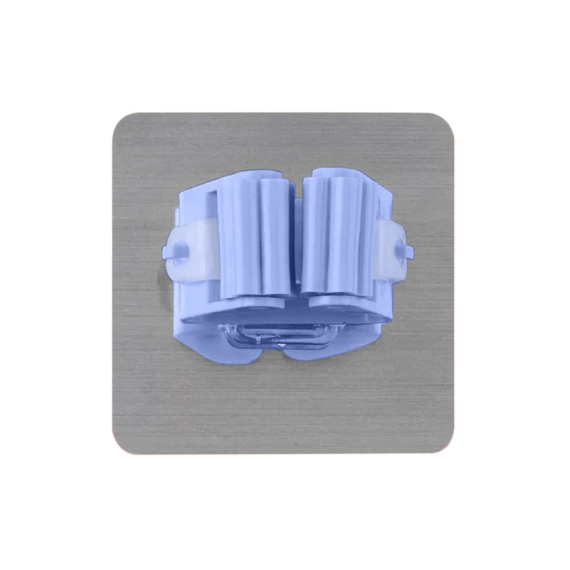 No Hole Mop Hooks Paste, Bleu