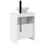 Single Bathroom Vanity with Ceramic Basin-1379808420