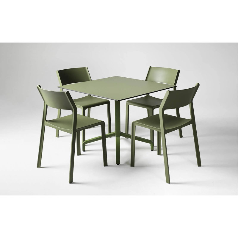 Trill Outdoor Dining Side Chair, Agave