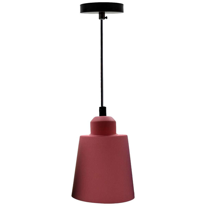 Azelie 1 - Light Black Pendant, Pink