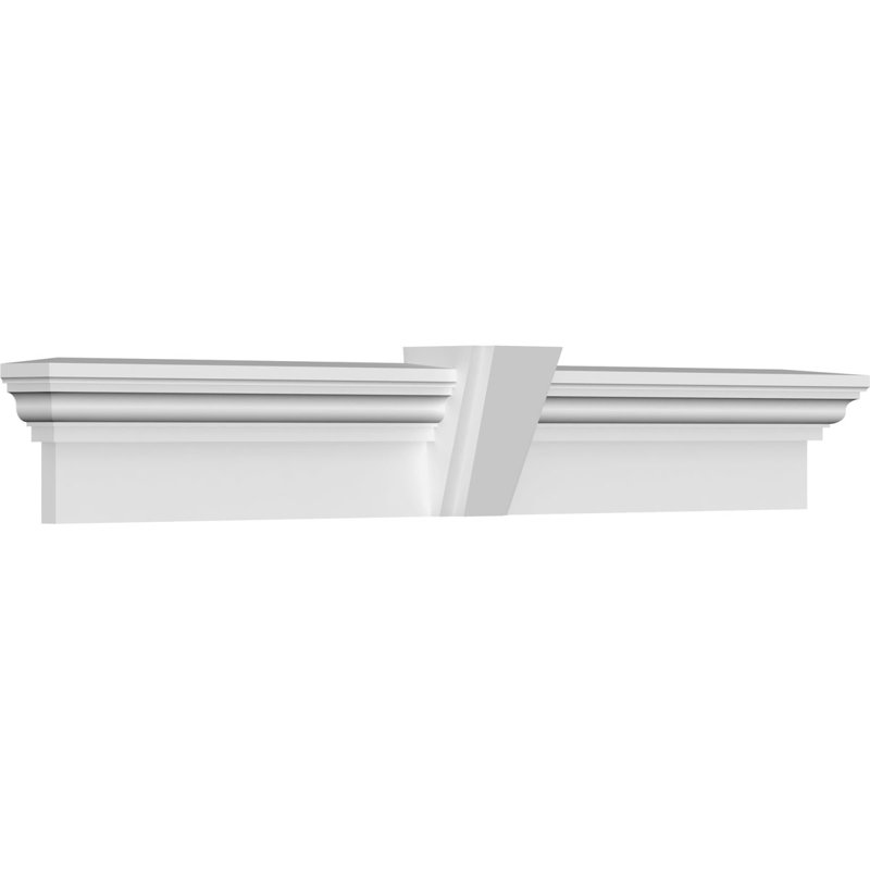 Endurathane Traditional Crosshead with Deco Keystone, 101 inches