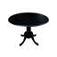 Table de salle à manger moderne avec plateau rond Dropleaf et base Dublin-1432809329-1410443602