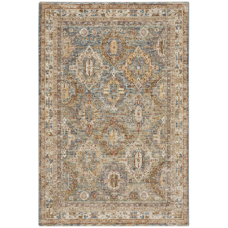 Geometric Indoor Rug, Rectangle 5'3" x 7'8"
