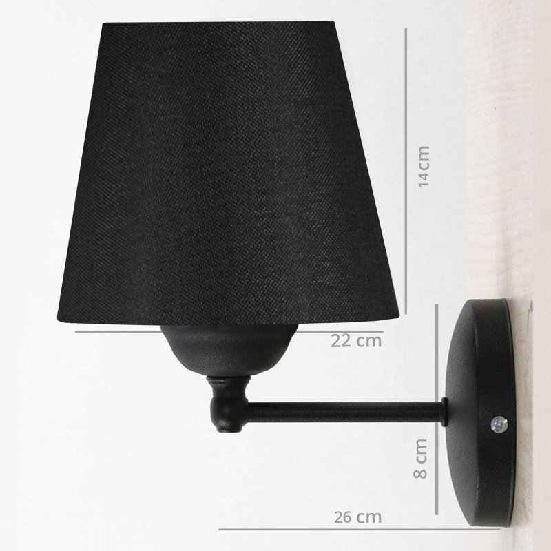 Applique à bras en métal