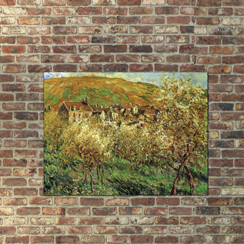 Claude Monet - Wrapped Canvas Painting, 60cm H x 80cm W x 1.8cm D