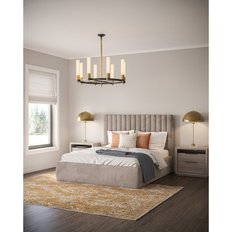 Margaux Table Lamp, Brushed Gold
