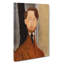 Leopold Zborowksi by Amedeo Modigliani - Wrapped Canvas-61838800