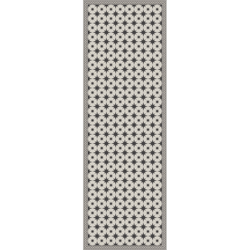 Tapis de cuisine noir NightSky, Rectangle 3 pi x 9 pi